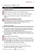 Preview for 7 page of Philips HP4649/01 Manual