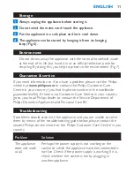 Preview for 11 page of Philips HP4653/00 User Manual