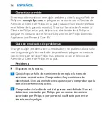 Предварительный просмотр 36 страницы Philips HP4654 User Manual