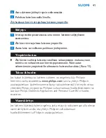 Preview for 41 page of Philips HP4654 User Manual