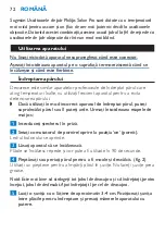 Предварительный просмотр 72 страницы Philips HP4661 User Manual