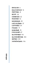 Preview for 5 page of Philips HP4666 Manual