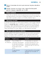 Предварительный просмотр 45 страницы Philips HP4667 Owner'S Manual