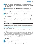 Предварительный просмотр 81 страницы Philips HP4667 Owner'S Manual