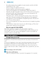 Preview for 8 page of Philips HP4668/20 User Manual