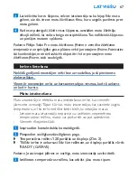 Предварительный просмотр 67 страницы Philips HP4669/05 User Manual