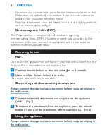 Preview for 8 page of Philips HP4671 User Manual