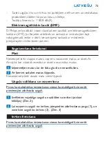 Preview for 73 page of Philips HP4674 User Manual