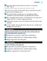 Preview for 61 page of Philips HP4687/08 User Manual