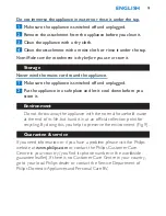 Preview for 9 page of Philips HP4690/00 User Manual