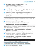 Preview for 77 page of Philips HP4690/00 User Manual