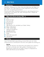 Preview for 22 page of Philips HP4696/00 User Manual