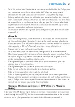 Preview for 61 page of Philips HP4840 Manual