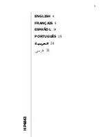 Preview for 3 page of Philips HP4843 User Manual