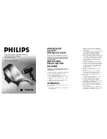 Philips HP4872 Instructions For Use Manual preview
