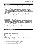 Preview for 7 page of Philips HP4876/00 User Manual