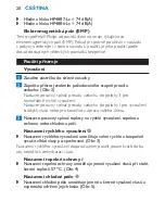 Preview for 20 page of Philips HP4886 Owner'S Manual