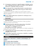 Preview for 39 page of Philips HP4886 Owner'S Manual