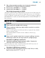 Preview for 63 page of Philips HP4886 Owner'S Manual