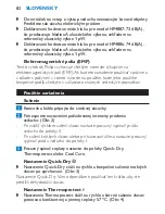 Preview for 82 page of Philips HP4886 Owner'S Manual