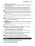 Preview for 83 page of Philips HP4886 Owner'S Manual