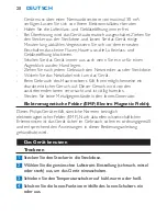 Preview for 20 page of Philips HP4891/00 User Manual