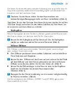 Preview for 21 page of Philips HP4891/00 User Manual