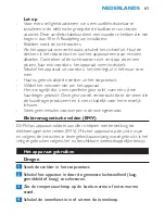 Preview for 61 page of Philips HP4891/00 User Manual