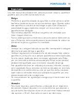 Preview for 73 page of Philips HP4891/00 User Manual