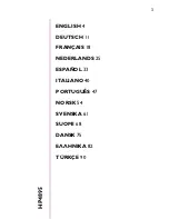 Preview for 3 page of Philips HP4895/00 User Manual