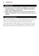 Preview for 8 page of Philips HP4899/01 Manual