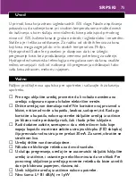 Preview for 75 page of Philips HP4899/01 Manual