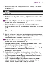 Preview for 77 page of Philips HP4899/01 Manual