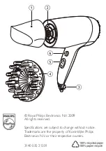 Предварительный просмотр 6 страницы Philips HP4961/22 User Manual