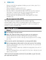 Preview for 8 page of Philips HP4980/01 User Manual