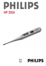 Philips HP5316 User Manual preview