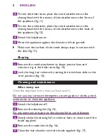 Preview for 8 page of Philips HP6317/52 User Manual