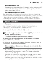 Предварительный просмотр 93 страницы Philips HP6366 Manual