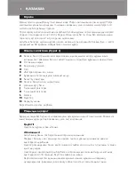 Preview for 46 page of Philips HP6370 User Manual