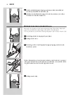 Предварительный просмотр 32 страницы Philips HP6381 User Manual