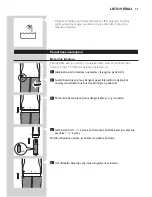 Предварительный просмотр 61 страницы Philips HP6381 User Manual