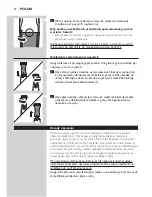 Предварительный просмотр 78 страницы Philips HP6381 User Manual