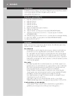 Предварительный просмотр 84 страницы Philips HP6381 User Manual