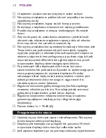 Preview for 12 page of Philips HP6407/52 User Manual