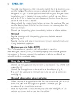 Preview for 6 page of Philips HP6409/00 User Manual