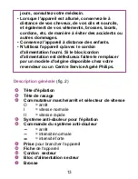 Preview for 13 page of Philips HP6416/00 User Manual