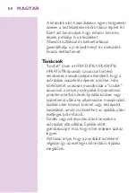 Preview for 66 page of Philips HP6434/PB Manual