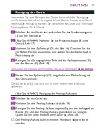 Preview for 17 page of Philips HP6444/01 User Manual