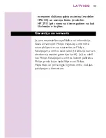 Preview for 95 page of Philips HP6445 User Manual