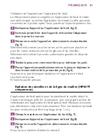 Preview for 21 page of Philips HP6473 Manual